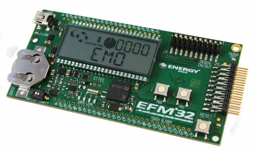 Timers in EFM32 (LETIMER0 – low energy timer)